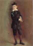 Pierre Renoir The Schoolboy(Andre Berard) USA oil painting reproduction